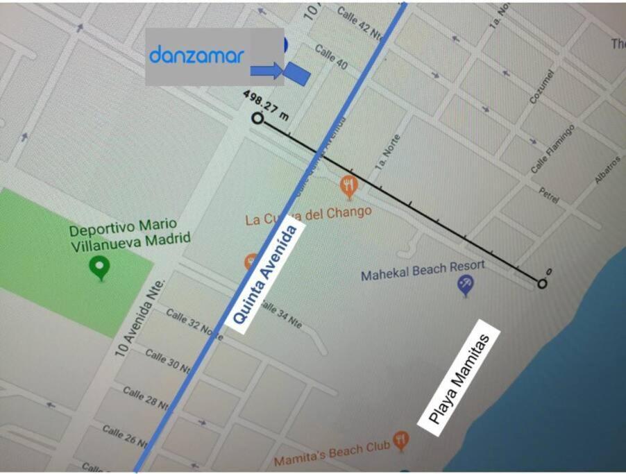Danzamar 7, Modern Apartment 2 Blocks Away From 5Th Avenue Playa del Carmen Esterno foto